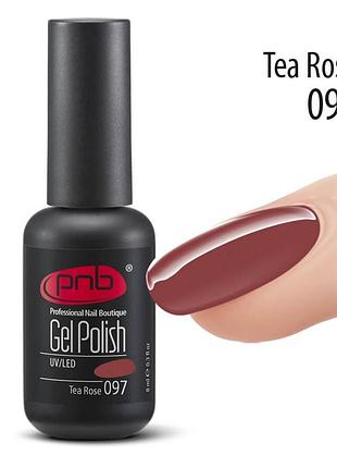 Гель-лак pnb 097 tea rose, 8 мл