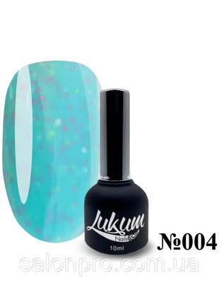 Камуфлюється база yogurt rubber base № 4, lukum nails