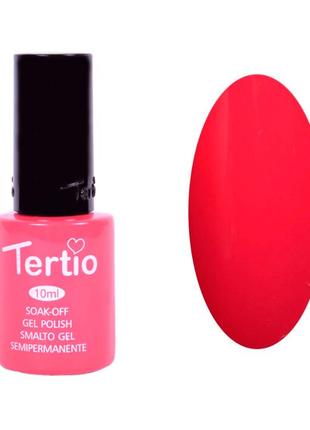 Гель-лак №085 tertio, ніжний рожево-червоний