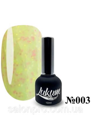 Камуфліруюча база yogurt rubbber base no 3, lukum nails1 фото