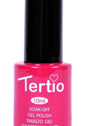 Гель-лак №018 tertio, светло-баклажановый3 фото