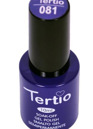 Гель-лак №081 tertio, індиго2 фото