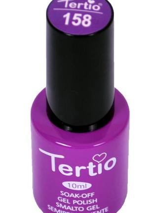 Гель-лак №158 tertio, яскраво-фіолетовий3 фото