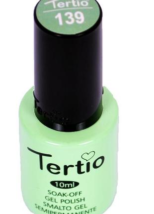 Гель-лак №139 tertio,  светло-мятный3 фото