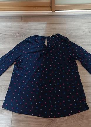 Трикотажна кофтинка в горох