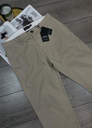 Новые фирменные брюки чинос club monaco connor slim-fit stretch-cotton twill chinos7 фото