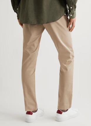 Новые фирменные брюки чинос club monaco connor slim-fit stretch-cotton twill chinos10 фото