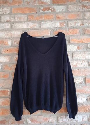 Стильный свитер джемпер с красивыми рукавами