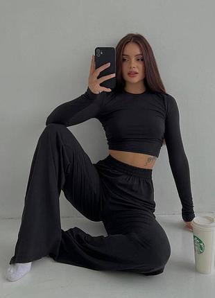 Костюм топ + штани 🔥