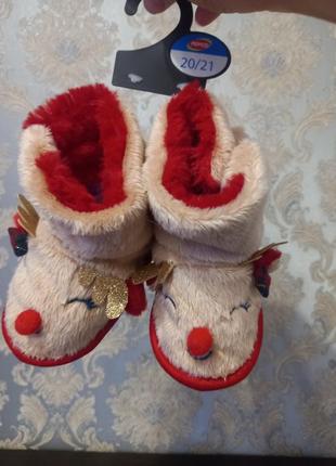 Комнатные сапожки 20-21р