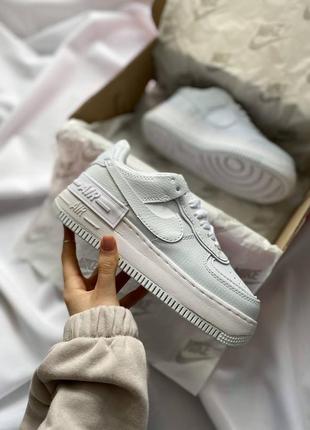 Кросівки nike air force 1 low shadow white