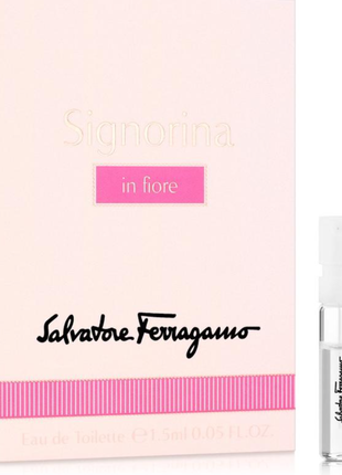 Salvatore ferragamo signorina edp spray, 1.5 мл, оригінал1 фото