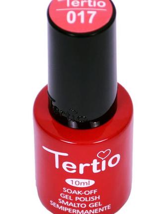 Гель-лак №017 tertio, неоновий корал2 фото