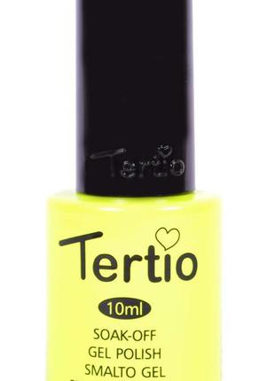 Гель-лак №127 tertio, неоново-жовтий3 фото
