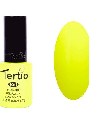 Гель-лак №127 tertio, неоново-жовтий