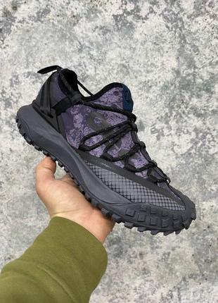 Кросівки nike acg mountain fly low "black\blue"