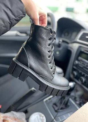 Ботинки натуральная кожа зима