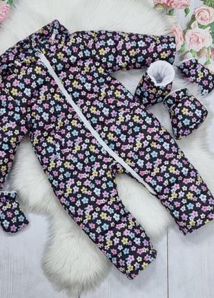 Комбинезон для девочки на р.80, 86, 92