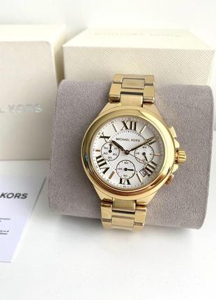 Michael kors camille chronograph watch mk7270 жіночий наручний годинник хронограф майкл корс оригінал мішель корс на подарунок дівчині дружині