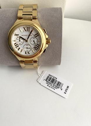 Michael kors camille chronograph watch mk7270 женские наручные часы хронограф майкл корс оригинал мишель корс на подарок жене подарок девушке6 фото