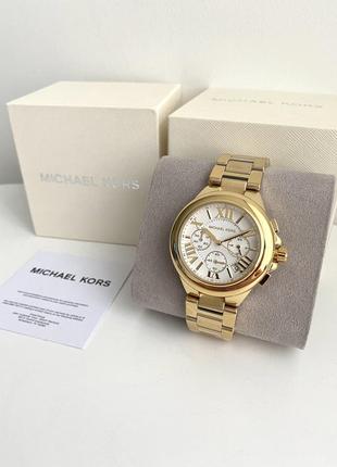 Michael kors camille chronograph watch mk7270 жіночий наручний годинник хронограф майкл корс оригінал мішель корс на подарунок дівчині дружині9 фото