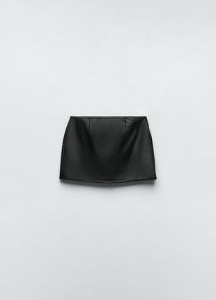 Мини-юбка zara 8