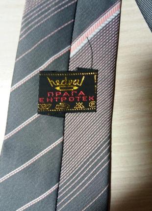 Краватка сіра галстук2 фото