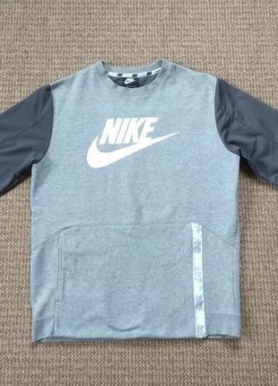 Nike hybrid zip pocket kangaroo sweatshirt свитшот кофта оригинал (m)