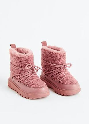 Зимние сапожки h&amp;m