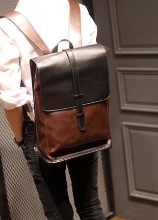 Класичний чоловічий рюкзак, якісний прогулянковий рюкзак для чоловіків2 фото
