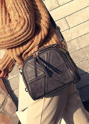 Женская качественная маленькая сумка, стильная мини сумочка для девушки7 фото