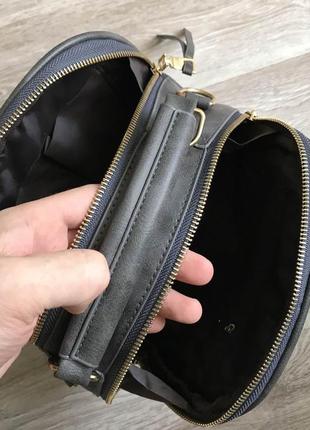 Женская качественная маленькая сумка, стильная мини сумочка для девушки9 фото
