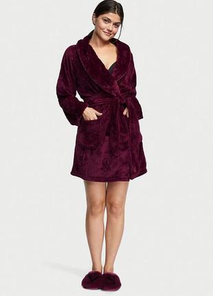 Victoria´s victorias secret виктория сикрет короткий халат short cozy robe