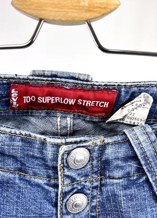 Джинси levis superlow stretch, кльош, якість10 фото