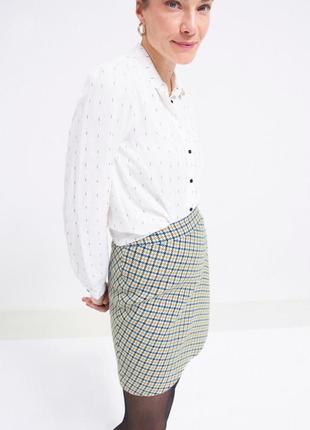 Женская стильная шерстяная мини юбка caroll2 фото