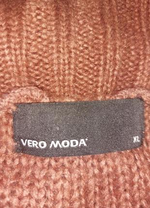Теплий светр.кофта подовжений  vero moda l-xl4 фото