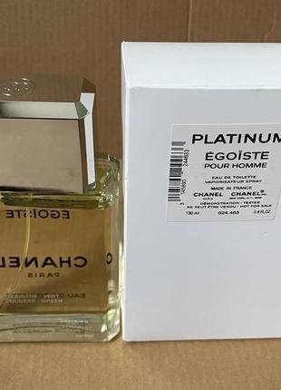 Chanel egoiste platinum туалетная вода 100ml3 фото