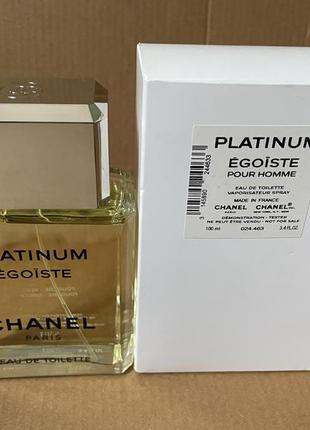 Chanel egoiste platinum туалетная вода 100ml