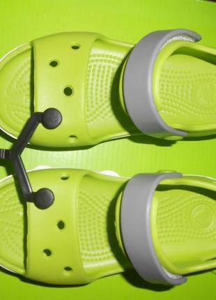 Сандалии crocs crocband р. с8, j3. оригинал2 фото