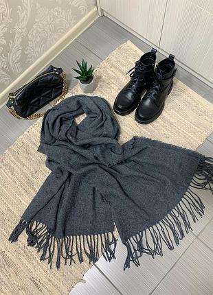 🌚 шарф з бахромою від бренду primark 🌚