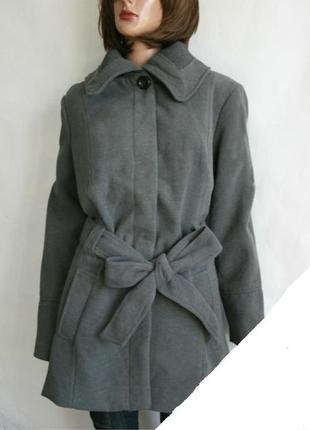 Шикарное новое пальто maxi blue от takko