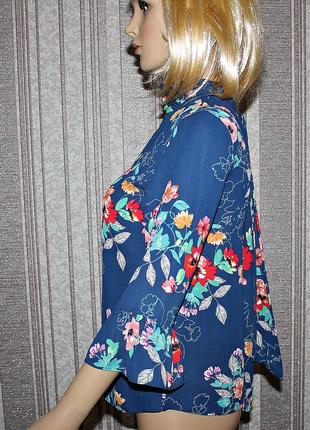 Красивая блузка с цветами primark3 фото