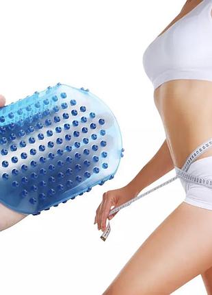 Силиконовый антицеллюлитный массажер для кожи «варюша»