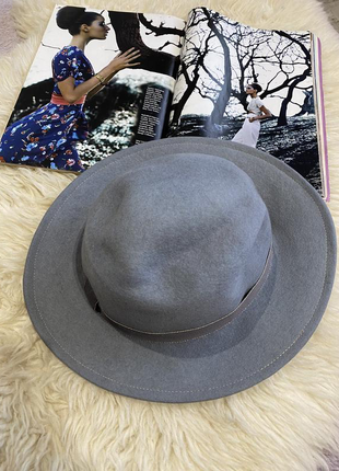 Класична сіра шляпа5 фото