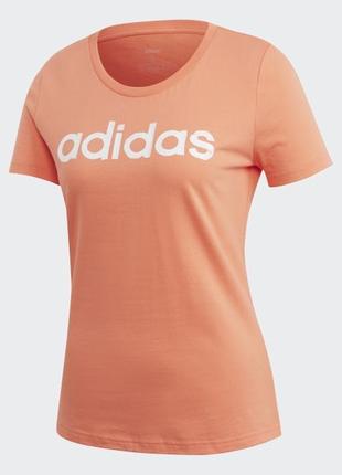 Персикова футболка adidas