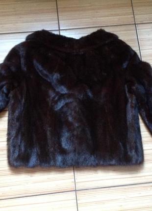 Норковий полушубок