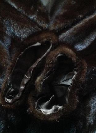 Норковий полушубок