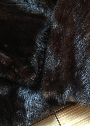 Норковий полушубок