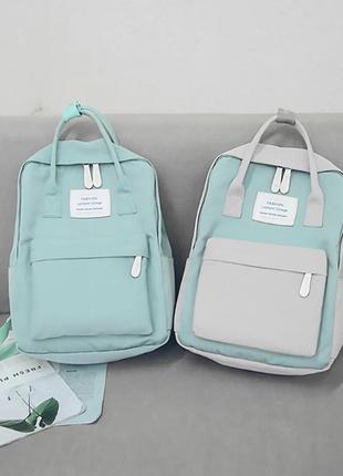 Трендовий рюкзак у стилі канкен / портфель сумка