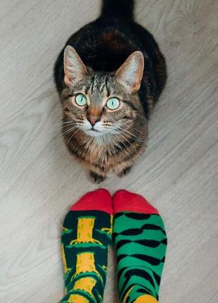 Шкарпетки унісекс від sammy icon різнопарні з принтом bao. артикул: 27-06182 фото